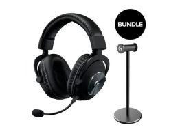 Headphones Logitech G PRO X 2 LightSpeed (w/Combo Stand Wireless & Bluetooth) Gaming Black