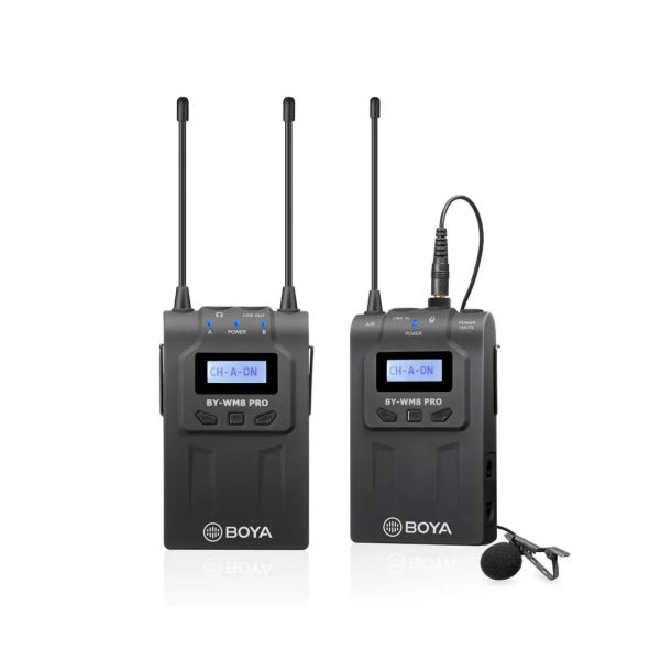 Microphone Boya BY-WM8 Pro-K1 Wireless System (UHF Dual-Channel)