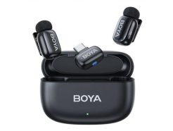 Microphone Boya Mini 14 Wireless System (USB-C Receiver, 2x Mic) Black