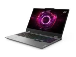 Notebook Lenovo LOQ 15AHP10 Ryzen 5 220/16GB RAM/512GB M.2/RTX 5050 8GB/White Backlit KB/15.6" FHD Luna Grey